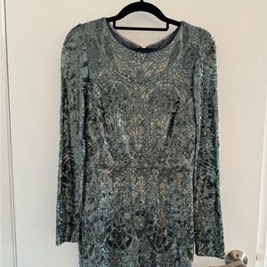 Betsy & Adam Glitter Dress
